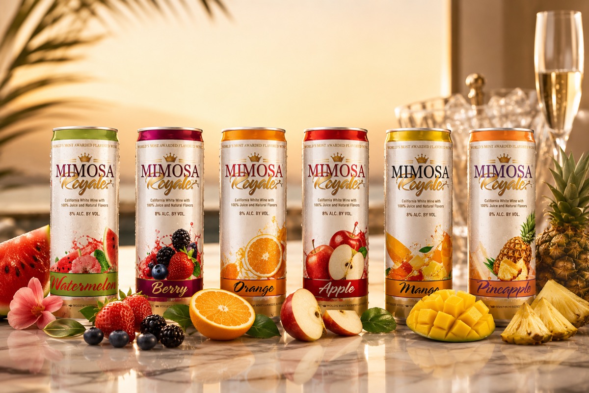 Mimosa Royale — Six flavors · studio